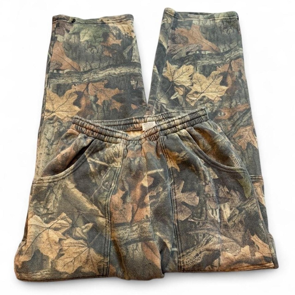 Vintage Liberty camouflage baggy wide leg grunge sweatpants size medium